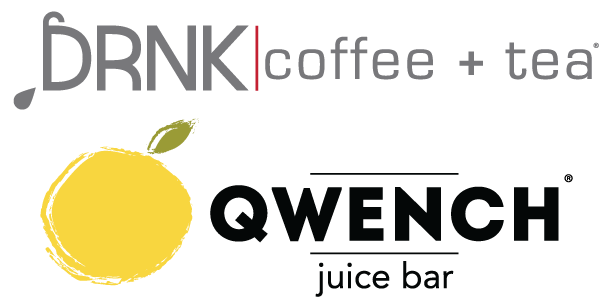 DRNK coffee + tea/QWENCH juice bar