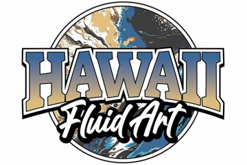Hawaii Fluid Art