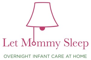 Let Mommy Sleep Logo