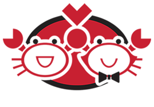 Mr. & Mrs. Crab Logo