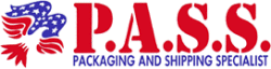 PASS Packaging and Shipping Specialists Logo