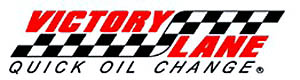 Victory Lane Quick Oil Change Logo